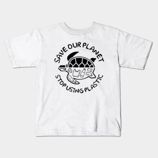 SAVE OUR PLANET Kids T-Shirt